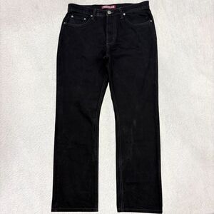 Neo Blue Straight Fit Jeans Men’s 34x30 Dark Wash Denim Made USA Grunge skater
